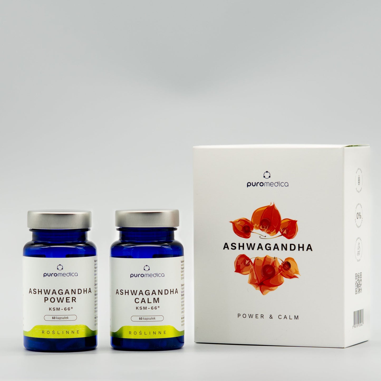 Ashwagandha CALM + POWER package