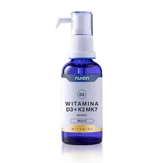 Witamina D3K2MK7 4000 IU NUION